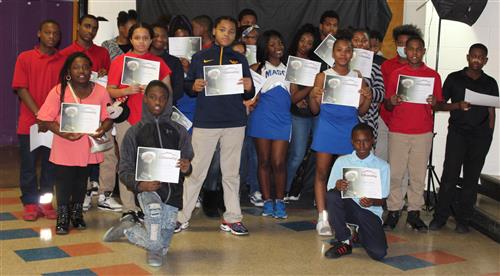 middle school honor roll and citizen ship award winners 
